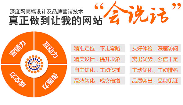 深度網(wǎng)專業(yè)高端營(yíng)銷型網(wǎng)站建設(shè)真正做到營(yíng)銷型網(wǎng)站在互聯(lián)網(wǎng)賺到錢 深度網(wǎng)專業(yè)高端營(yíng)銷型網(wǎng)站建設(shè)真正做到營(yíng)銷型網(wǎng)站在互聯(lián)網(wǎng)賺到錢