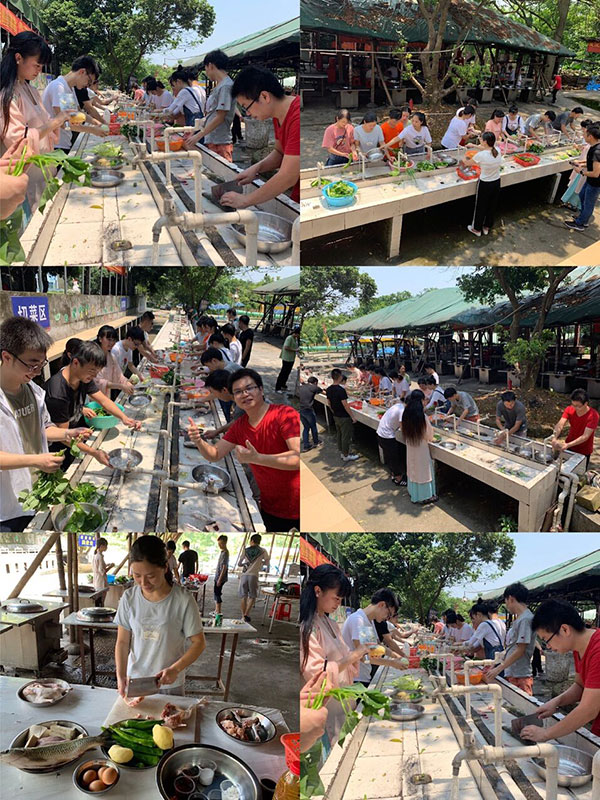 準備午餐食材 準備午餐食材